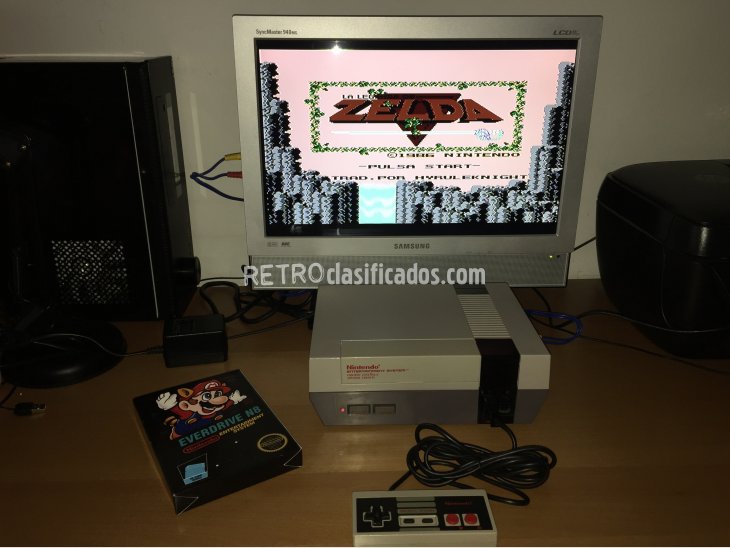 Nintendo NES consola original completa 1