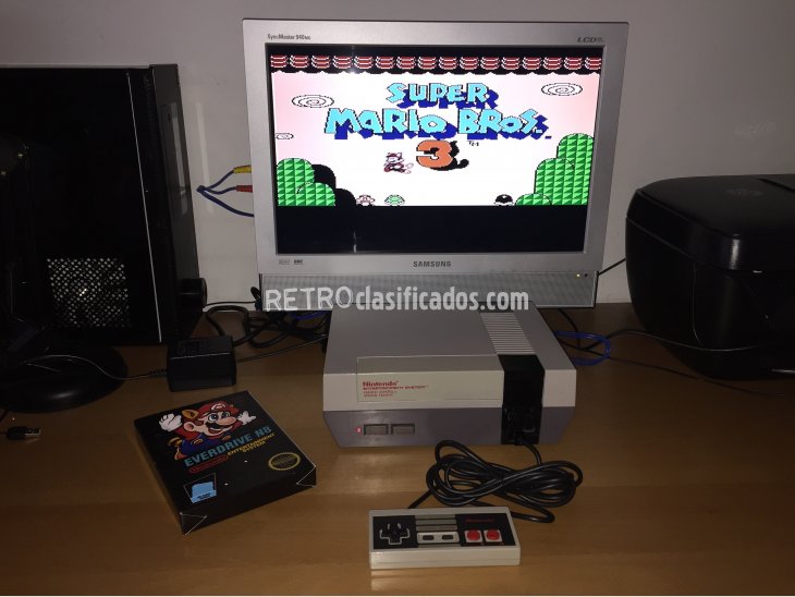 Nintendo NES consola original completa 3