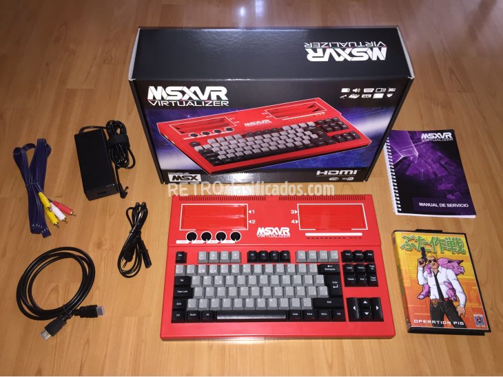 MSXVR ordenador MSX completo nuevo 2021 1