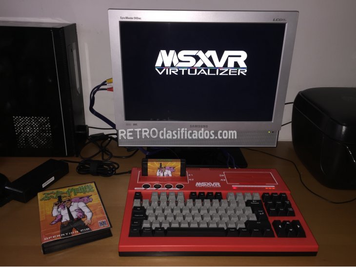 MSXVR ordenador MSX completo nuevo 2021 2