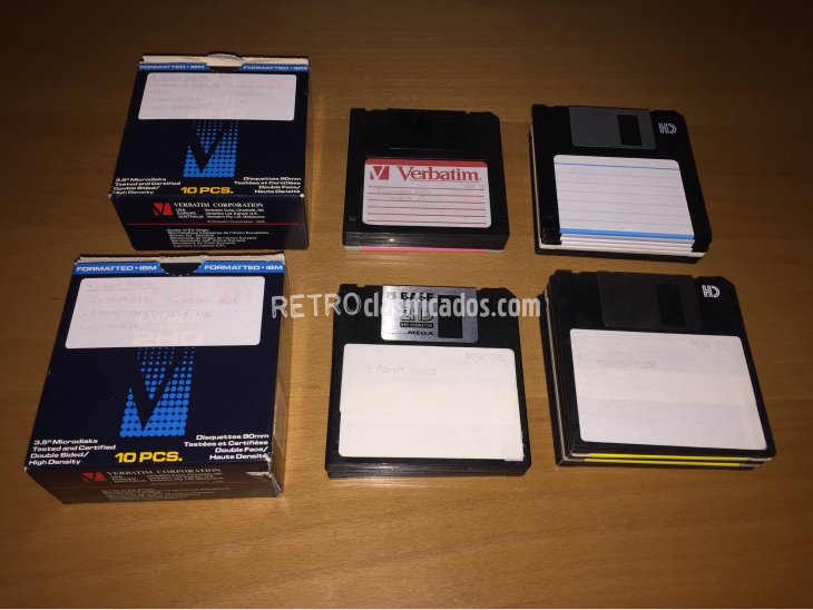 MSX TR 24 disquetes con juegos exclusivos 1