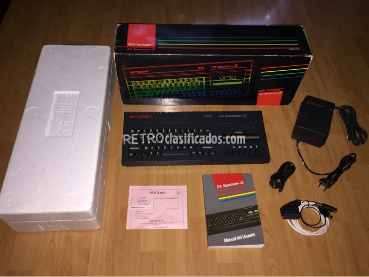ZX Spectrum +2A 128K Ordenador original completo 5