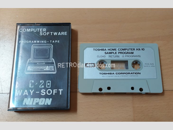 Demo Cassette MSX Toshiba HX-10 - PZA-525  1