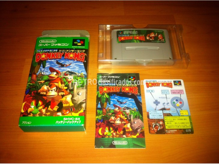 Donkey Kong Country juego original Super Nintendo 1