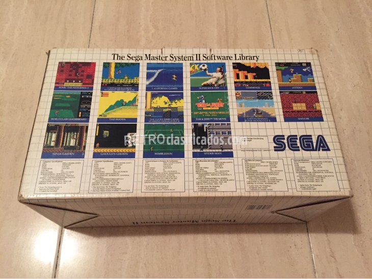 Master System II consola original completa 5