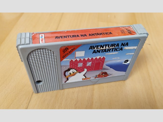 Juego MSX Antarctic Adventure Versión Brasil