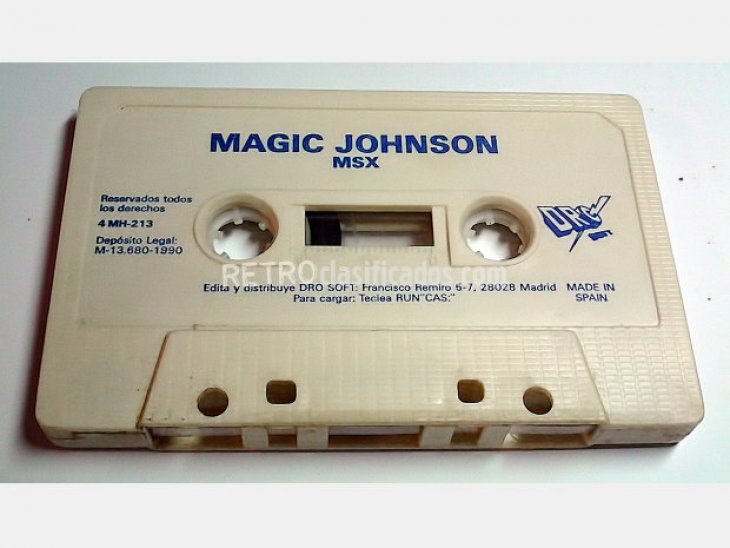 Magic Johnson’s Basketball MSX Ed. LUJO 5