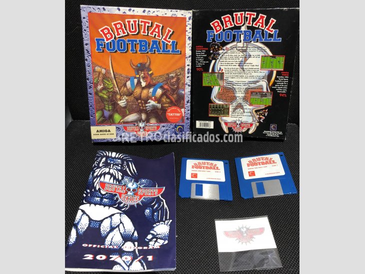 Juego Commodore Amiga BRUTAL FOOTBALL 1