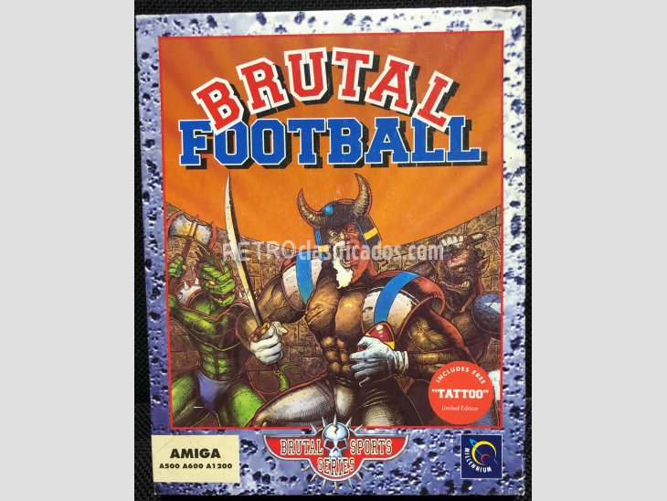 Juego Commodore Amiga BRUTAL FOOTBALL 2