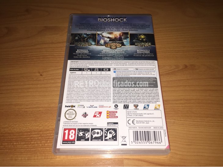 Bioshock The Collection juego original Nintendo Switch 5