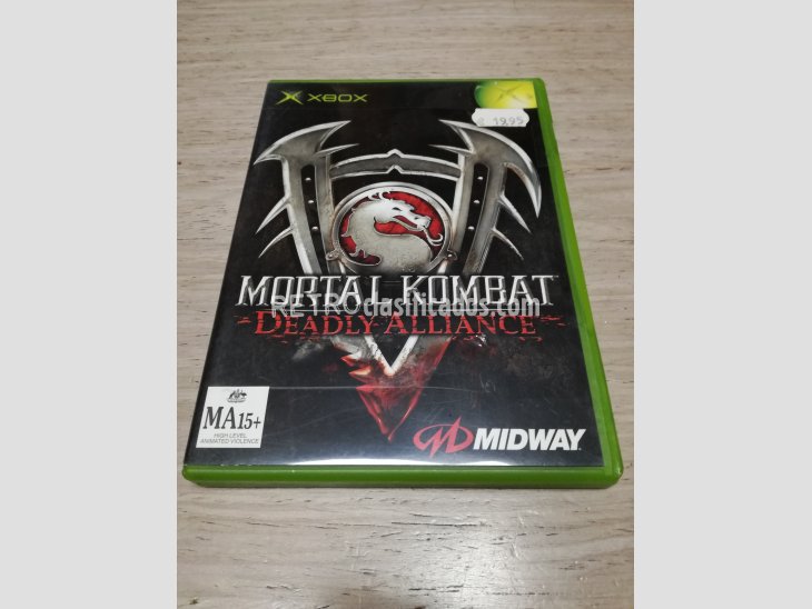 Mortal Kombat Deadly Alliance xbox - como nuevo 1