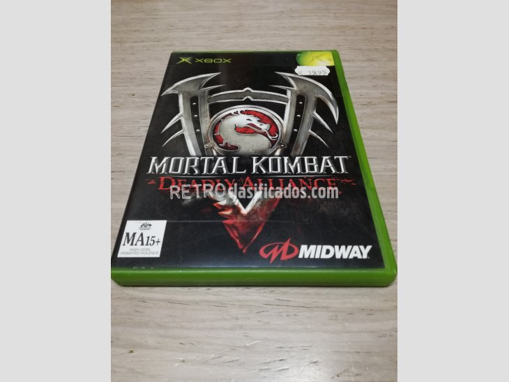 Mortal Kombat Deadly Alliance xbox - como nuevo 3