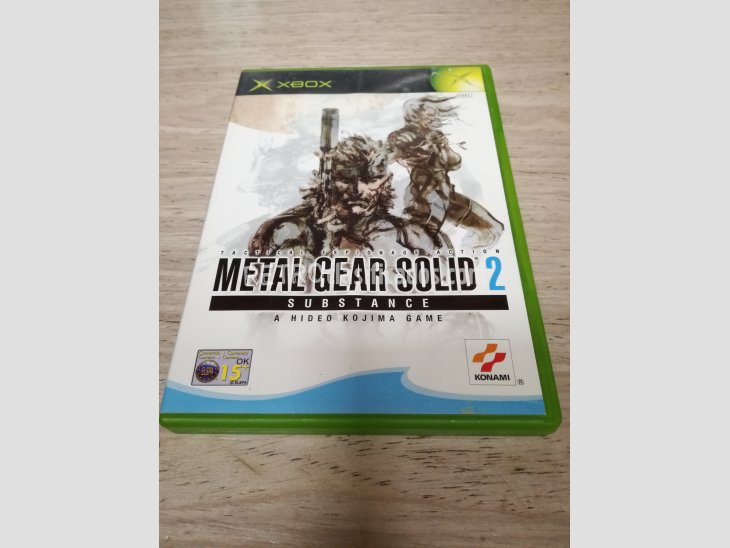 Metal Gear Solid 2 Substance xbox - Como Nuevo - sin uso 2