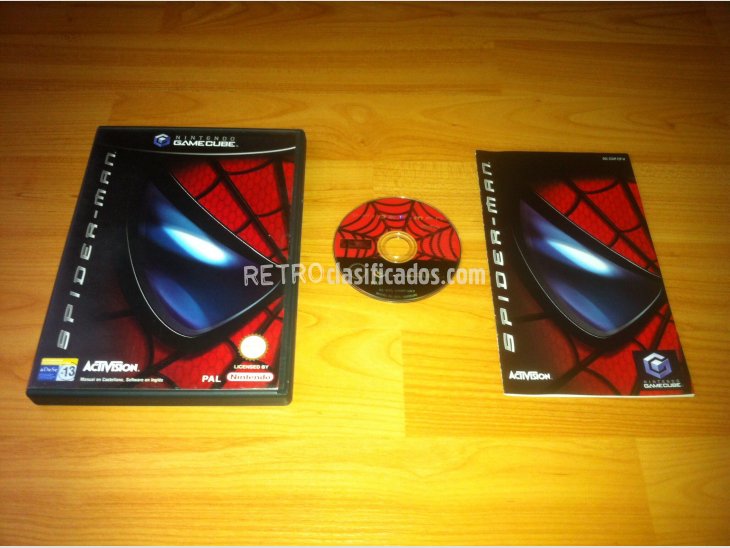 Spider-Man juego original Nintendo Gamecube 1