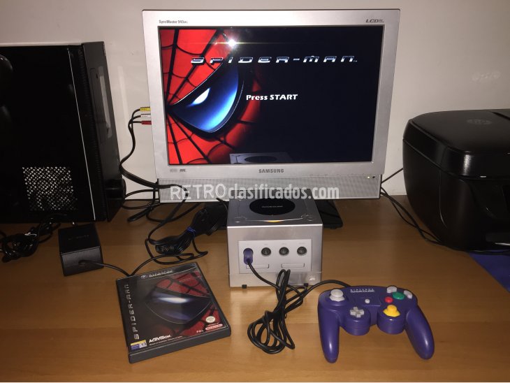 Spider-Man juego original Nintendo Gamecube 2