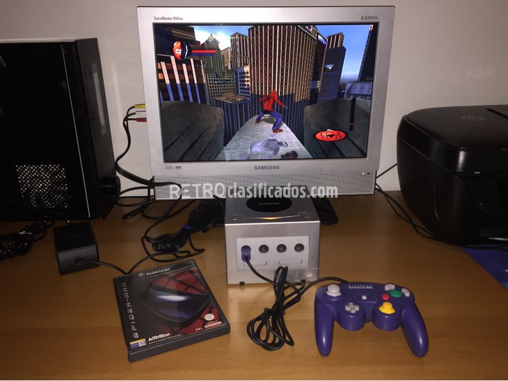 Spider-Man juego original Nintendo Gamecube 3