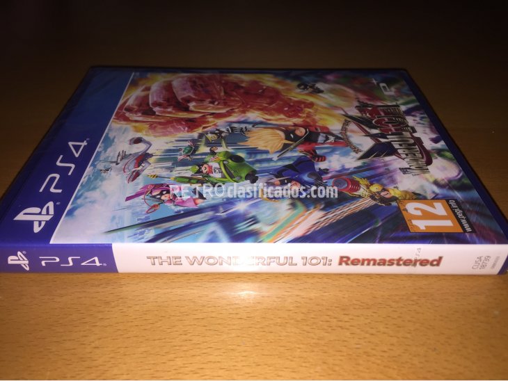 The Wonderful 101 Remastered PS4 precintado 3
