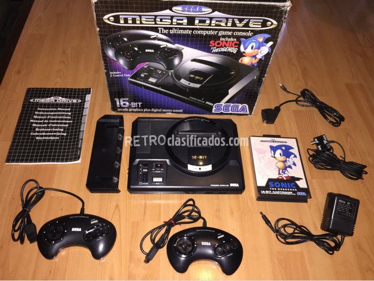 Sega Mega Drive con extras 5