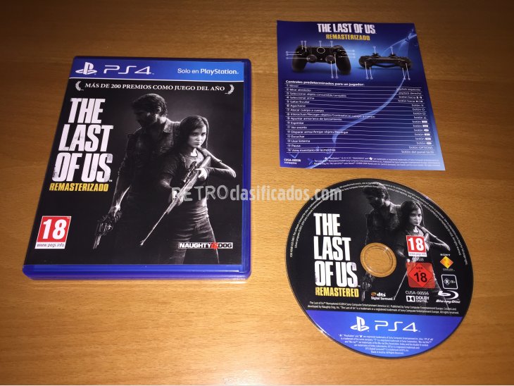 The Last of Us Remasterizado juego original PS4 1
