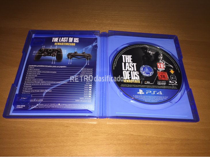 The Last of Us Remasterizado juego original PS4 2