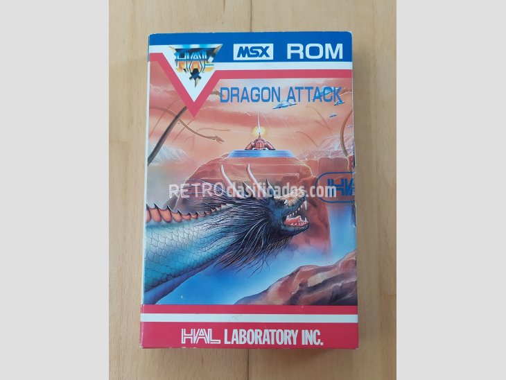 Juego MSX Dragon Attack Completo 1983 1