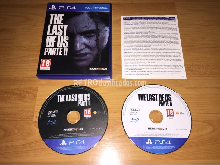 The Last of Us Parte 2 juego original PS4 1