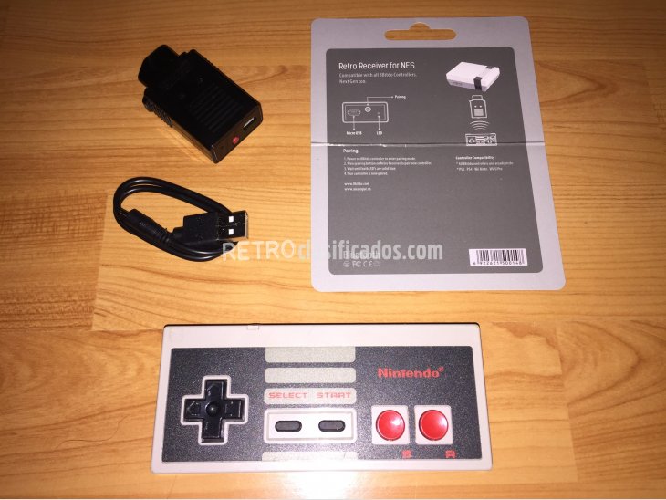 Mando original Nintendo NES 8bitdo 1