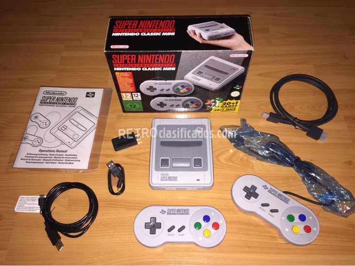 Super Nintendo Classic Mini con extras 5