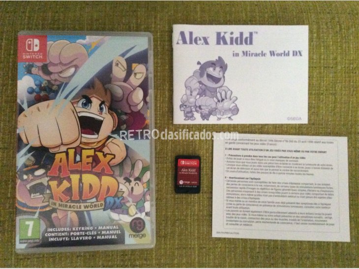 Alex Kidd in Miracle World DX Nintendo Switch 1