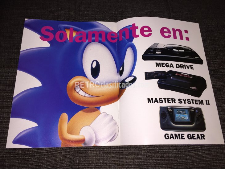 Revista Sega catalogo de juegos 4
