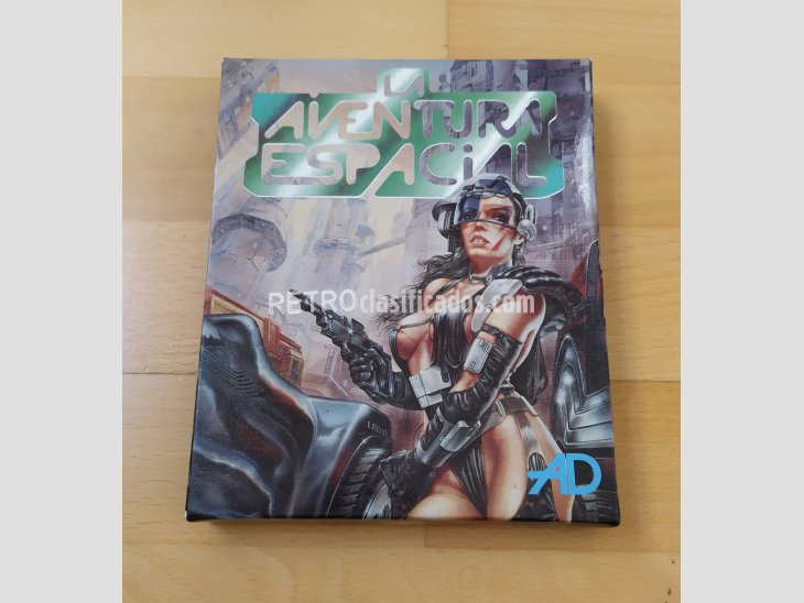 Juego MSX Disco La Aventura Espacial AD Dinamic 1