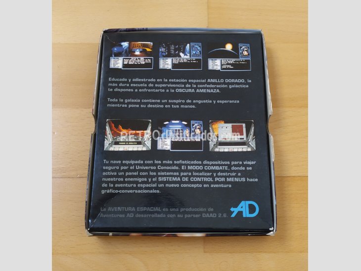 Juego MSX Disco La Aventura Espacial AD Dinamic 2