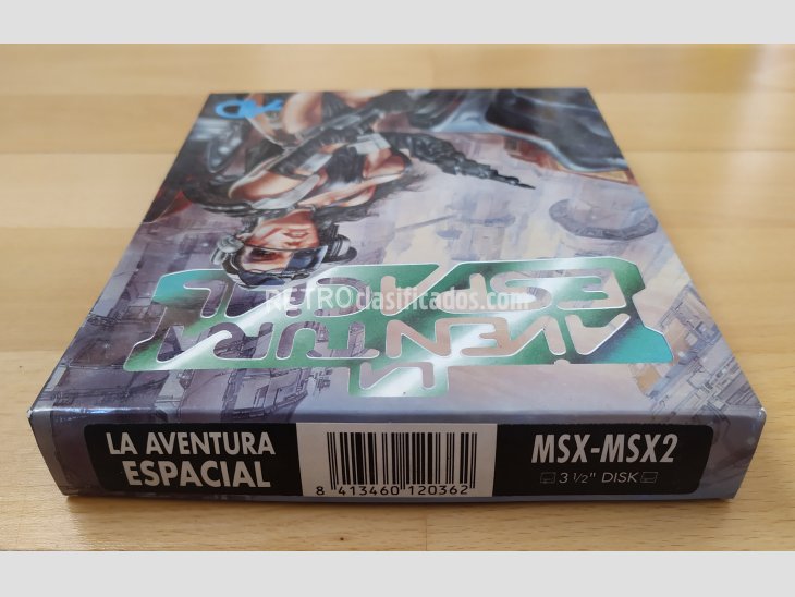 Juego MSX Disco La Aventura Espacial AD Dinamic 5