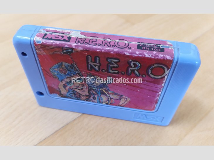 Juego MSX HERO cartucho Activision 4