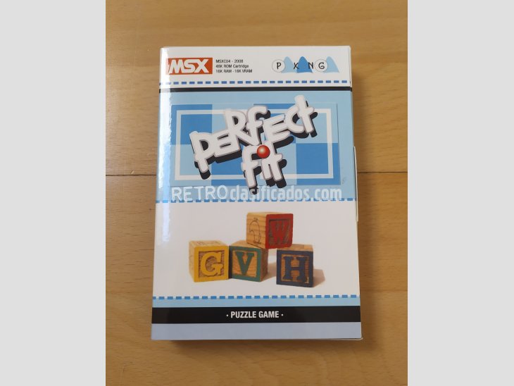 Juego MSX Perfect Fit Paxanga Homebrew 1