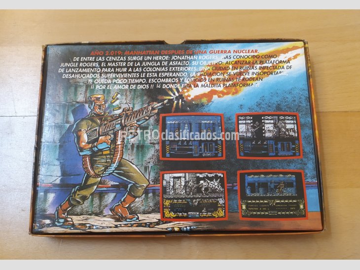 Juego Disco MSX After The War Dinamic 1989 4
