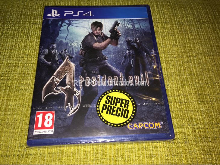 Resident Evil 4 juego original PS4 precintado 1