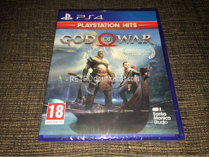 God of War juego original PS4 precintado 1