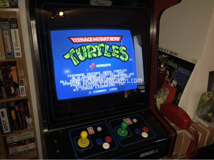 Tortugas Ninja placa jamma original Konami 2