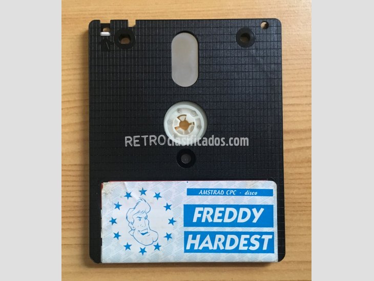2x1: Phantis + Freddy Hardest - Amstrad CPC Disco 4