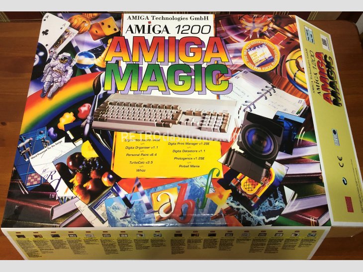 Replica Caja Amiga 1200 Magic Pack 1