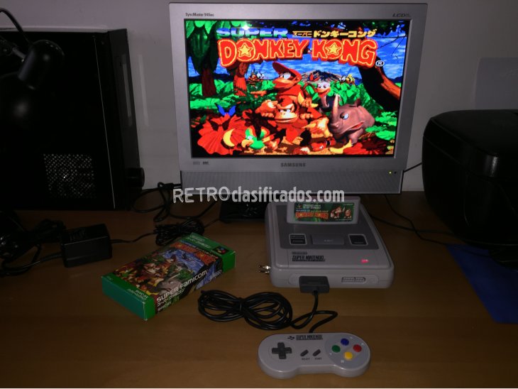 Donkey Kong Country juego original Super Nintendo 2