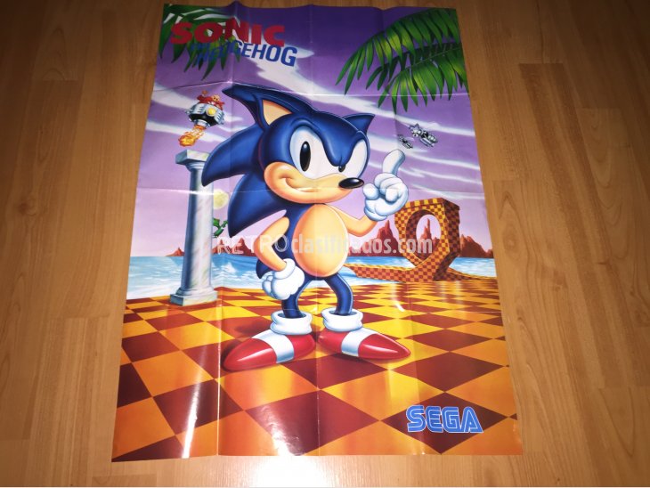 Poster gigante Sonic Mega Drive 1