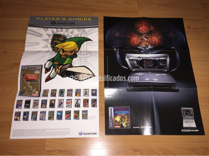 Poster tipo catalogo GBA y Game Cube 3