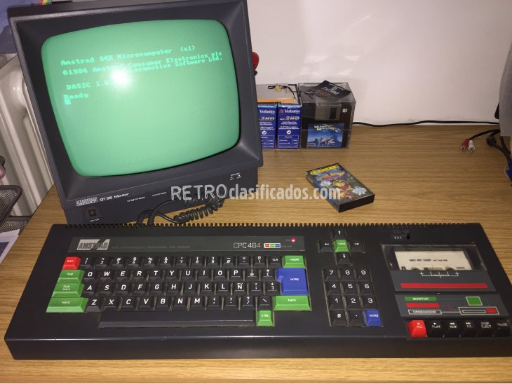 Amstrad CPC464 Ordenador original completo 2