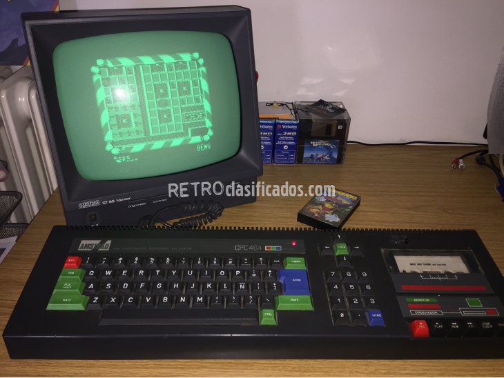 Amstrad CPC464 Ordenador original completo 4