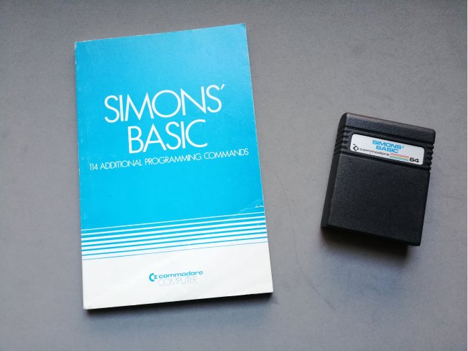 CARTUCHO SIMON’S BASIC para COMMODORE