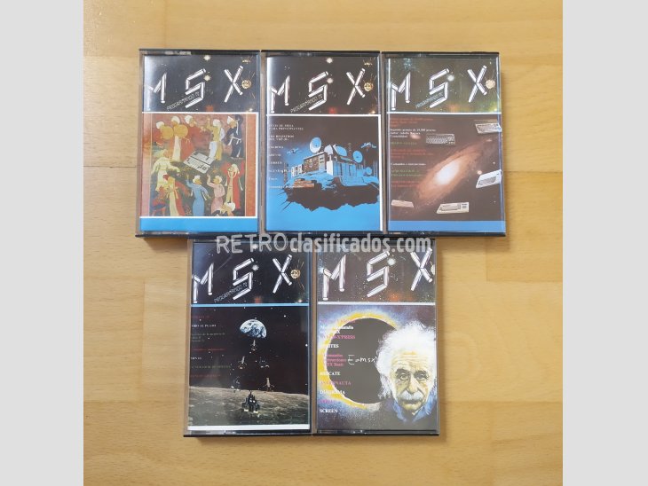 Lote cassette Programando Mi MSX 1