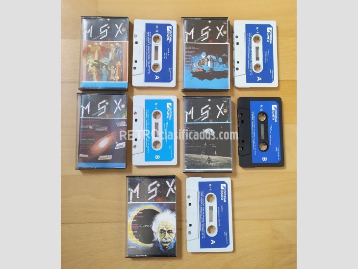 Lote cassette Programando Mi MSX 4