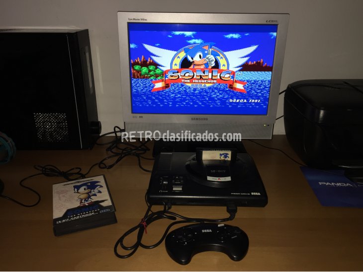 Sega Mega Drive con extras 1